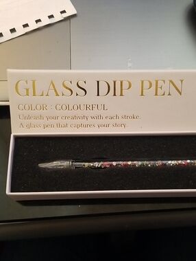 Glass Dip Pen - Colorful